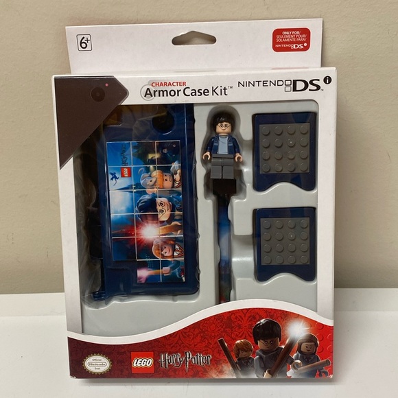 Nintendo DS Lego Harry Potter Character Armor Case Kit NIB Sealed - Picture 1 of 4